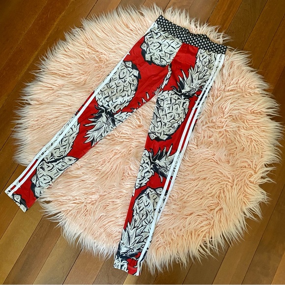 NWT- Adidas Set Pineapple Leggings - Picture 5 of 10